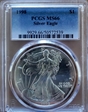 1998 $1 Silver Eagle MS66