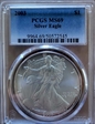 2003 $1 Silver Eagle MS69
