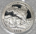 2010-S 25C Yellowstone NP PR70DCAM