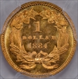 1884 G$1 MS67