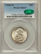 1935-D 25C MS67