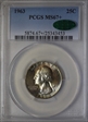 1963 25C MS67+