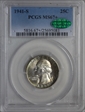 1941-S 25C MS67+