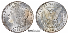 1893 $1 MS65