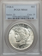 1928-S $1 MS64