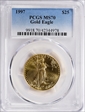 1997 $25 Gold Eagle MS70
