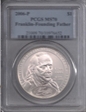 2006-P $1 Franklin-Founding Father MS70