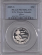 2009-S 25C U.S. Virgin Islands Silver PR70DCAM