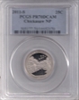 2011-S 25C Chickasaw NP PR70DCAM