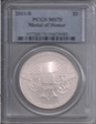 2011-S $1 Medal of Honor MS70