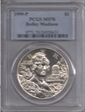 1999-P $1 Dolley Madison MS70