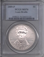 2009-P $1 Louis Braille MS70
