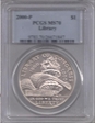 2000-P $1 Library MS70