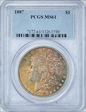 1887 $1 MS61