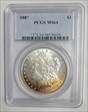 1887 $1 MS64