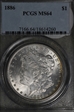1886 $1 MS64