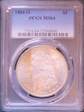 1884-O $1 MS64