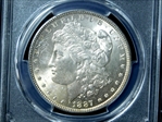1887 $1 MS64