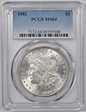 1882 $1 MS64