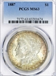 1887 $1 MS63