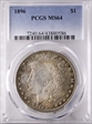 1896 $1 MS64