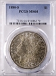 1880-S $1 MS64