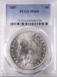 1887 $1 MS65