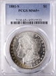 1881-S $1 MS65+