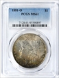 1881-O $1 MS61
