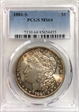 1881-S $1 MS64