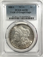 1888-S $1 VAM 13, Gouged Eagle AU50