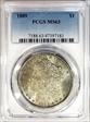 1889 $1 MS63