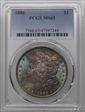1886 $1 MS65