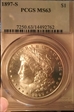 1897-S $1 MS63