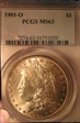 1901-O $1 MS63