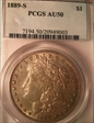 1889-S $1 AU50