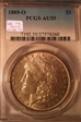 1889-O $1 AU55