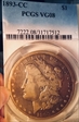 1893-CC $1 VG8