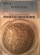 1896-S $1 VF30