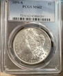 1891-S $1 MS62