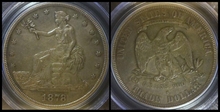 1878-S T$1 Trade AU50