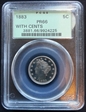 1883 5C With CENTS PR66