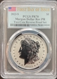 2023-S $1 Morgan Dollar Rev PR  Two-Coin Reverse Proof Set First Day of Issue PR70