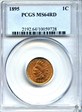 1895 1C MS64RD