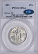 1923 25C MS66