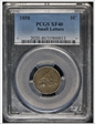 1858 1C Small Letters XF40