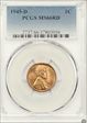 1945-D 1C MS66RD