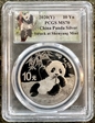 2020(Y) 10 Yn Panda Silver Struck at Shenyang Mint MS70