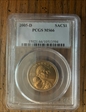 2005-D SAC$1 MS66