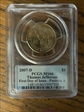 2007-D $1 Thomas Jefferson Position A - First Day of Issue MS66